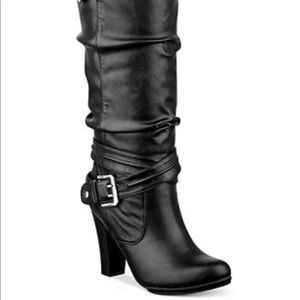 PINK AND PEPPER KITTY BOOTS-BLACK 9M-Never Worn